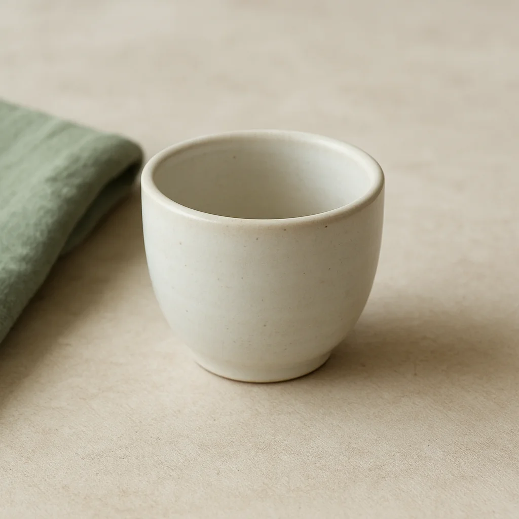 霧白品茗杯